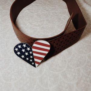 American flag belt